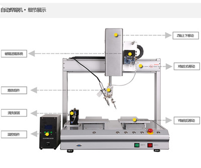 落地式柜式单头单工位自动焊锡机